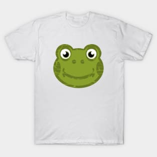 Cute Frog Face T-Shirt